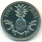 Багамские острова, 5 центов 1984 год (UNC)