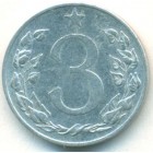 Чехословакия, 3 геллера 1953 год