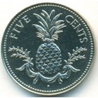 Багамские острова, 5 центов 1984 год (UNC)