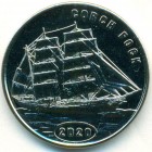 Индонезия, Остров Флорес, 1 доллар 2020 год (UNC)