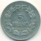 Франция, 5 франков 1933 год