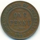 Австралия, 1 пенни 1922 год