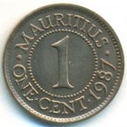 Маврикий, 1 цент 1987 год (UNC)