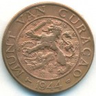 Кюрасао, 2-1/2 цента 1944 год