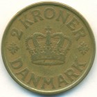 Дания, 2 кроны 1925 год