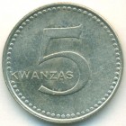 Ангола, 5 кванз 1977 год