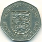 Джерси, 50 новых пенсов 1969 год