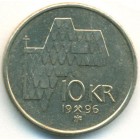 Норвегия, 10 крон 1996 год