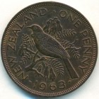 Новая Зеландия, 1 пенни 1963 год