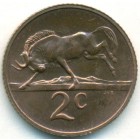 ЮАР, 2 цента 1972 год (UNC)