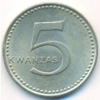 Ангола, 5 кванз 1977 год (AU)