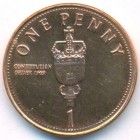 Гибралтар, 1 пенни 2005 год (UNC)