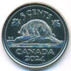 Канада, 5 центов 2024 год (UNC)