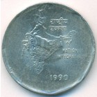 Индия, 2 рупии 1990 год