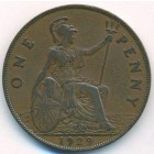 Великобритания, 1 пенни 1929 год