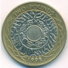 Великобритания, 2 фунта 1998 год