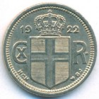 Исландия, 10 эйре 1922 год (AU)