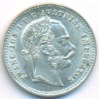 Австрия, 10 крейцеров 1872 год (UNC)