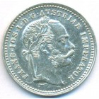 Австрия, 10 крейцеров 1872 год (UNC)