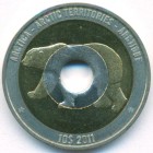 Арктические территории, 10 долларов 2011 год (UNC)
