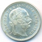 Австрия, 10 крейцеров 1872 год (UNC)