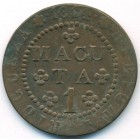 Ангола, 1 макута 1814 год