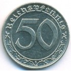 Третий Рейх, 50 рейхспфеннигов 1938 год F (AU)