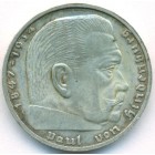 Третий Рейх, 2 рейхсмарки 1937 год A (UNC)