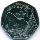 Гибралтар, 50 пенсов 2025 год (UNC)