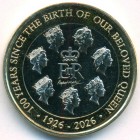 Гибралтар, 2 фунта 2026 год (UNC)