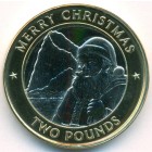 Гибралтар, 2 фунта 2025 год (UNC)