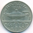 Бразилия, 400 реалов 1938 год