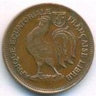 Французская Экваториальная Африка, 50 сантимов 1943 год