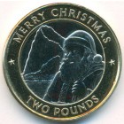 Гибралтар, 2 фунта 2025 год (UNC)