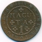 Ангола, 1 макута 1814 год