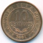 Боливия, 10 сентаво 2001 год (UNC)