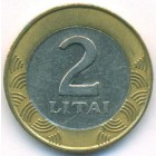 Литва, 2 лита 1999 год