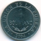 Боливия, 1 боливиано 2004 год (UNC)