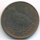 Гибралтар, 1 пенни 1988 год (AU)