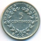 Коста-Рика, 5 сентимо 1969 год (AU)