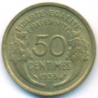 Франция, 50 сантимов 1938 год
