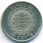 Соломоновы острова, 20 центов 2012 год (AU)