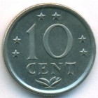 Нидерландские Антилы, 10 центов 1983 год (UNC)