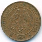 Южная Африка, 1/4 пенни 1950 год