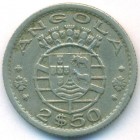 Ангола, 2-1/2 эскудо 1953 год