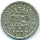 Ангола, 2-1/2 эскудо 1956 год