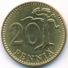 Финляндия, 20 пенни 1963 год (UNC)