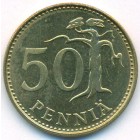 Финляндия, 50 пенни 1989 год (UNC)