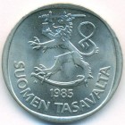 Финляндия, 1 марка 1985 год (UNC)
