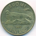 Финляндия, 5 марок 1992 год (UNC)